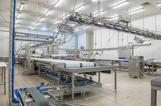 clean food processing facility