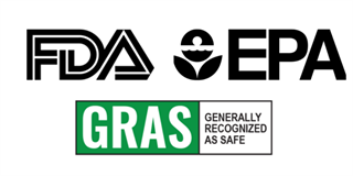 FDA GRAS and EPA logos