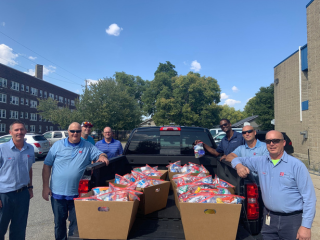 Hydrite Helps volunteer event at the Boys and Girls Club