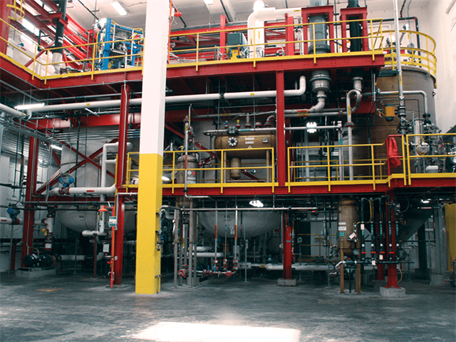 Hydrite’s investment into more complex manufacturing continues, pictured is a reactor train in Cottage Grove, Wisconsin.